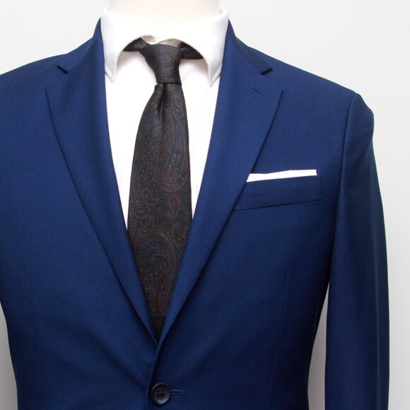 36S Kenneth Cole Reaction 2 pc Suit Blazer Jacket Mismatched Pants 31W E02115‎ - Picture 4 of 12